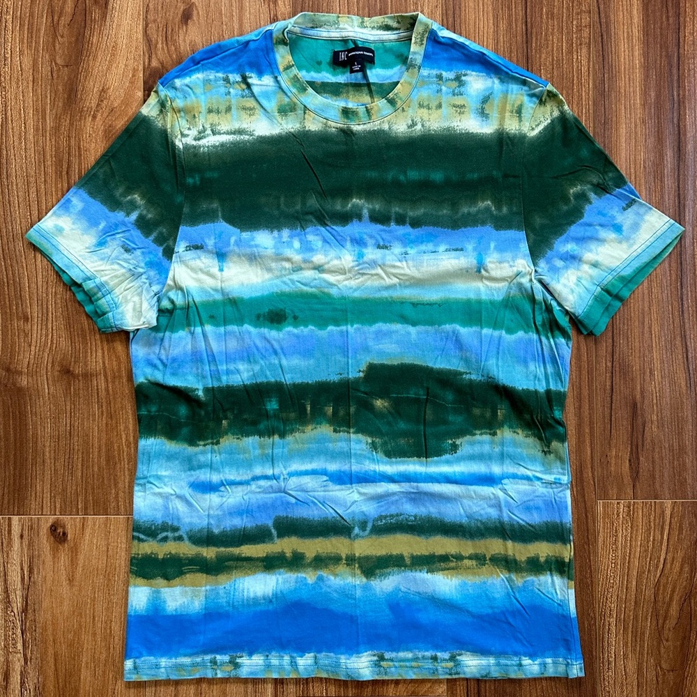 INC International Concepts Landscape Painting Men’s Large T Shirt